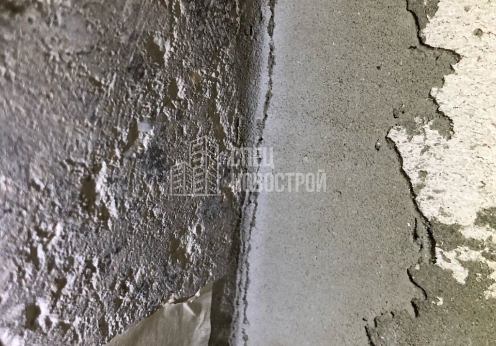 трещины на стыке сопряжения стен монолит - кладки из газоблоков